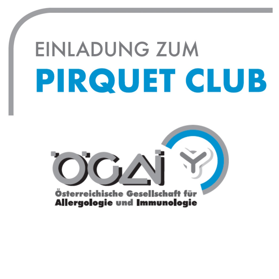 Einladung zum Pirquet Club am 12.05.2025